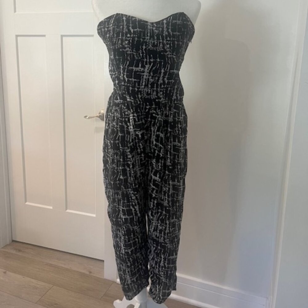 Bishop & Young Strapless Romper / Pantsuit - Size L